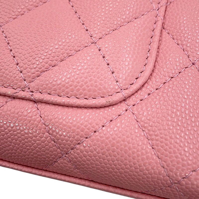 シャネル ハンドバッグ マトラッセ ココハンドル ミニミニ キャビアスキン AP4244 2wayチェーンショルダー