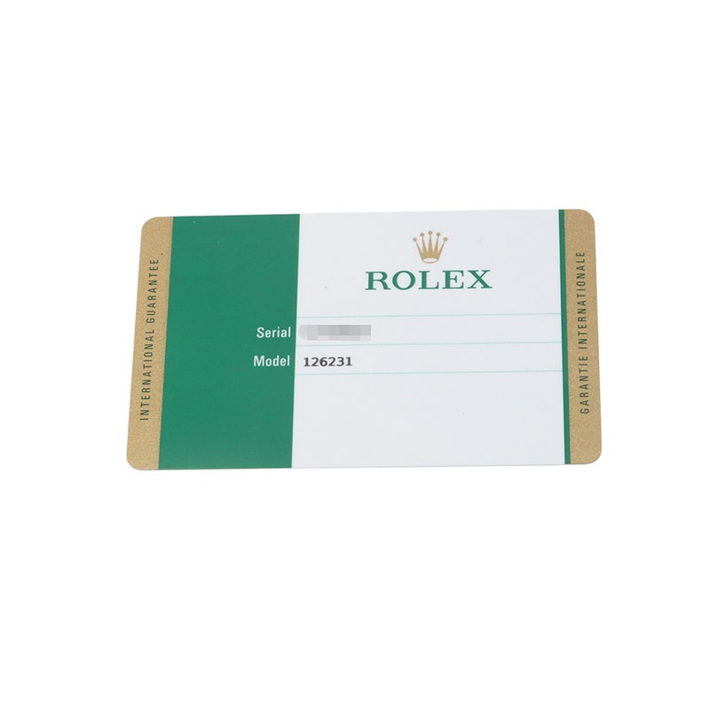ロレックス デイトジャスト 36 SS/K18PG ランダムシリアル ルーレット 126231 ROLEX 腕時計 スレート文字盤