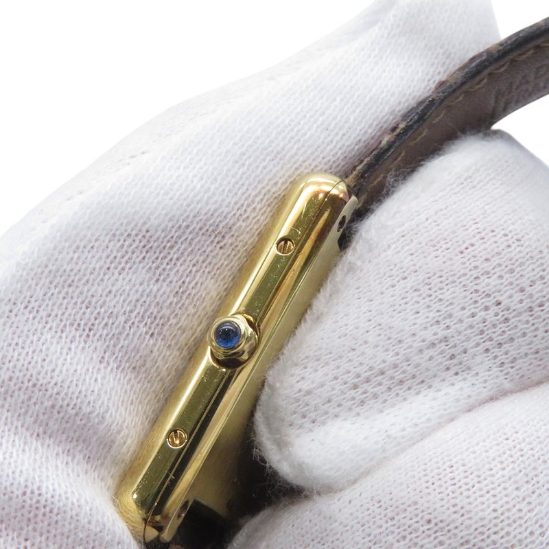 カルティエ マストタンク ヴェルメイユ 83919423 Cartier 腕時計 レッド/ゴールド文字盤