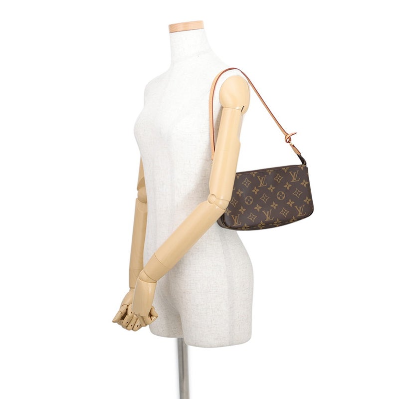 ルイヴィトン ハンドバッグ モノグラム ポシェット・アクセソワール アクセサリーポーチ M40712 LOUIS VUITTON