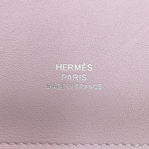 エルメス ノートカバー カルネ・シークレット モーヴペール/シルバー金具 スイフト K刻印 HERMES デラ・カヴァレリア