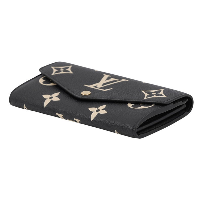 ルイヴィトン 長財布 モノグラム・アンプラント ポルトフォイユ・サラ M80496 LOUIS VUITTON ヴィトン 財布 ブラック 黒