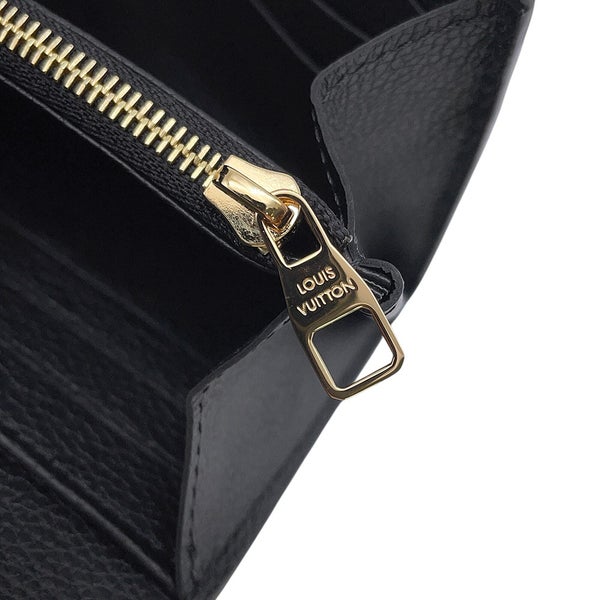 ルイヴィトン 長財布 モノグラム・アンプラント ポルトフォイユ・サラ M80496 LOUIS VUITTON ヴィトン 財布 ブラック 黒