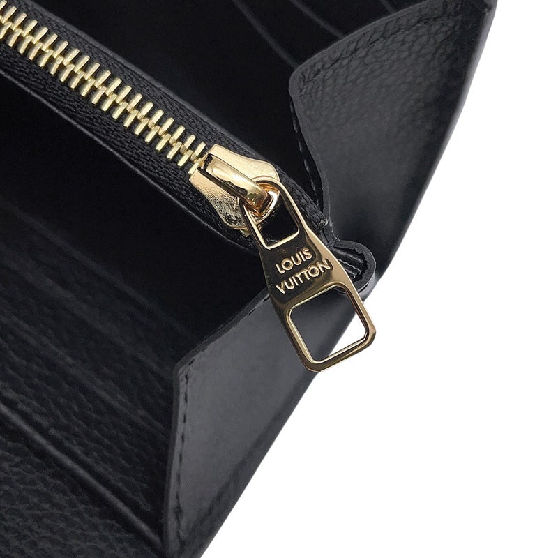 ルイヴィトン 長財布 モノグラム・アンプラント ポルトフォイユ・サラ M80496 LOUIS VUITTON ヴィトン 財布 ブラック 黒