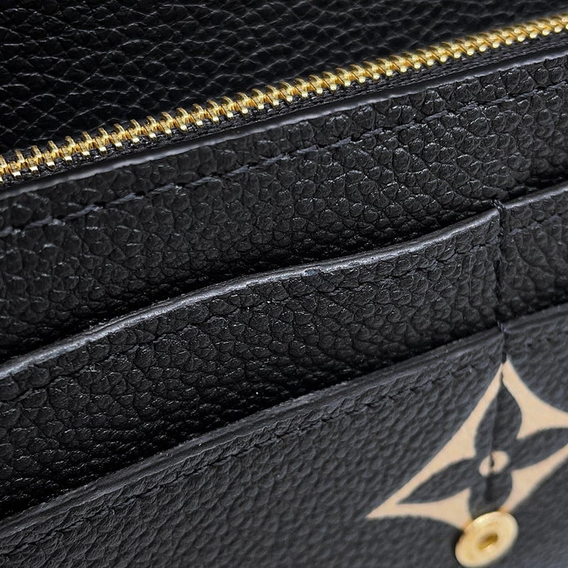 ルイヴィトン 長財布 モノグラム・アンプラント ポルトフォイユ・サラ M80496 LOUIS VUITTON ヴィトン 財布 ブラック 黒