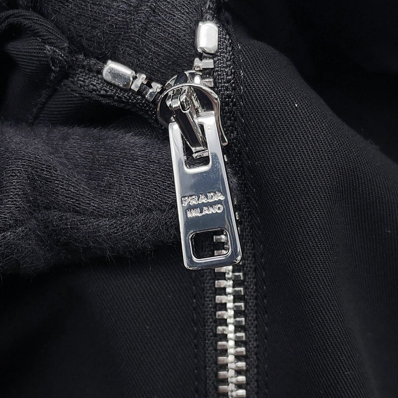 プラダ シャツ コットン メンズサイズM PRADA トップス 黒