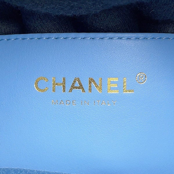 シャネル チェーンショルダーバッグ CHANEL25 ミディアム ココマーク マトラッセ デニム AS5311 CHANEL