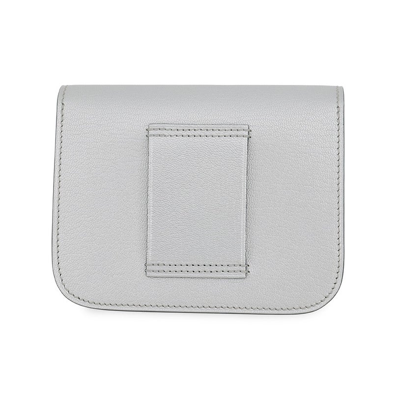 エルメス 財布 コンスタンス スリム アルジャン/シルバー金具 シェブルシャムキラ K刻印 HERMES 財布
