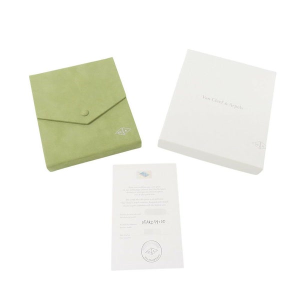 ヴァンクリーフ&アーペル ネックレス マジック アルハンブラ 6モチーフ マザーオブパール K18YGイエローゴールド VCARD79100