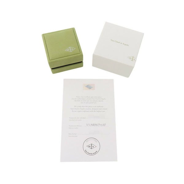 ヴァンクリ ネックレス ヴィンテージ アルハンブラ ギヨシェ ダイヤ 1P K18WG/K18PG VCARPNTH00 2024年ホリデー限定