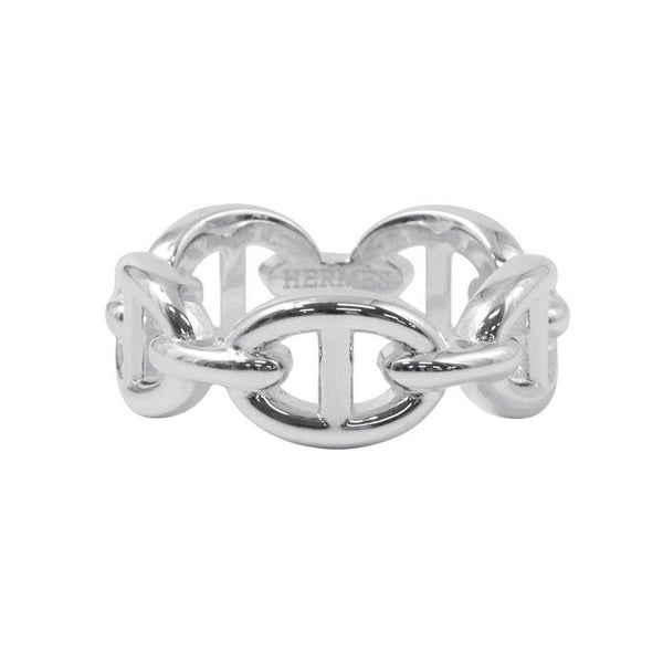 エルメス リング シェーヌダンクル アンシェネPM SV925シルバー リングサイズ49 HERMES ジュエリー