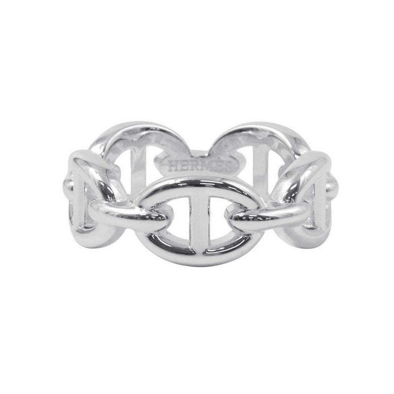エルメス リング シェーヌダンクル アンシェネPM SV925シルバー リングサイズ49 HERMES ジュエリー