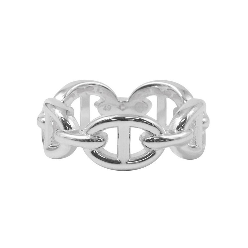 エルメス リング シェーヌダンクル アンシェネPM SV925シルバー リングサイズ49 HERMES ジュエリー