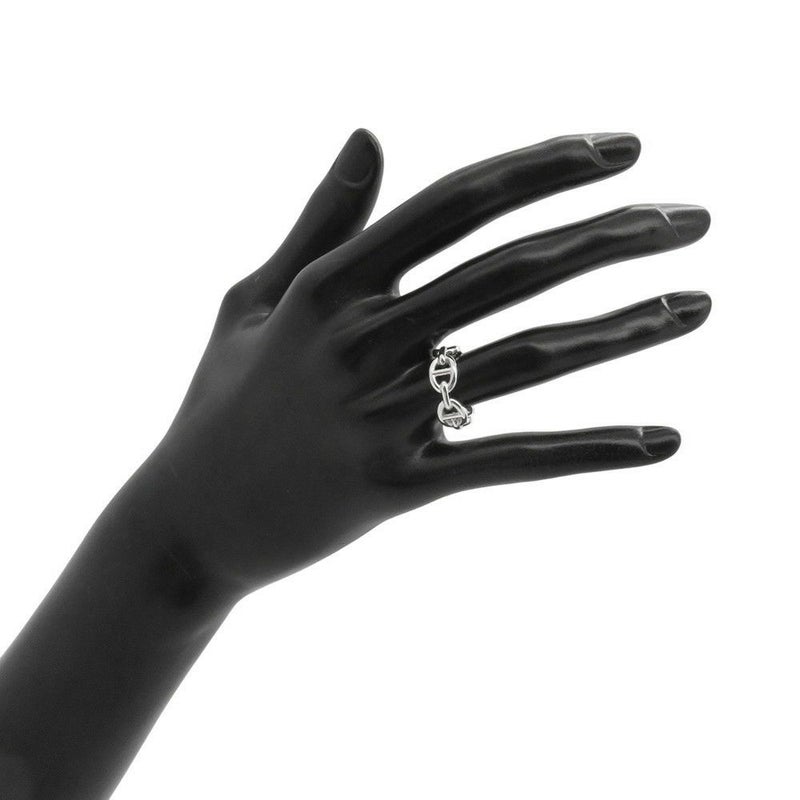 エルメス リング シェーヌダンクル アンシェネPM SV925シルバー リングサイズ49 HERMES ジュエリー