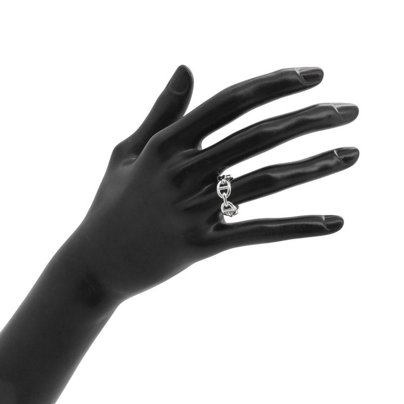 エルメス リング シェーヌダンクル アンシェネPM SV925シルバー リングサイズ49 HERMES ジュエリー