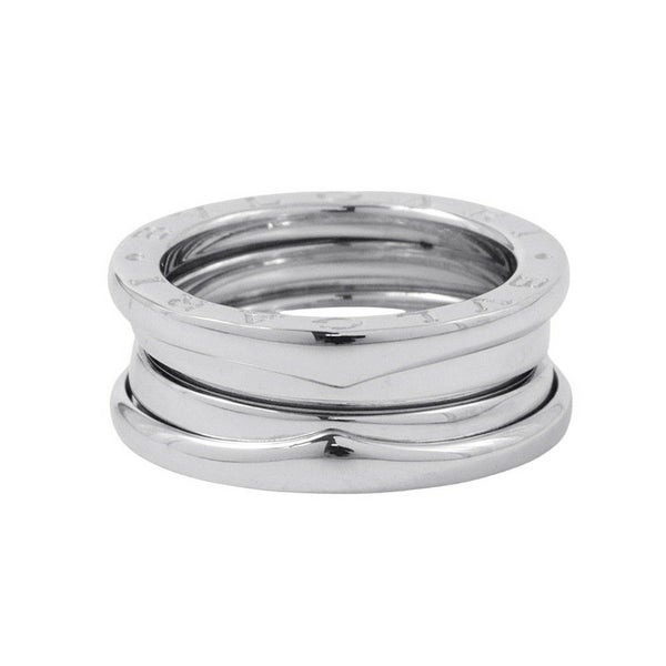 ブルガリ リング ビーゼロワン B-zero1 2バンド K18WGホワイトゴールド リングサイズ52 指輪 ジュエリー