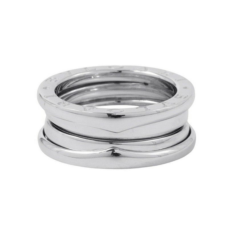 ブルガリ リング ビーゼロワン B-zero1 2バンド K18WGホワイトゴールド リングサイズ52 指輪 ジュエリー