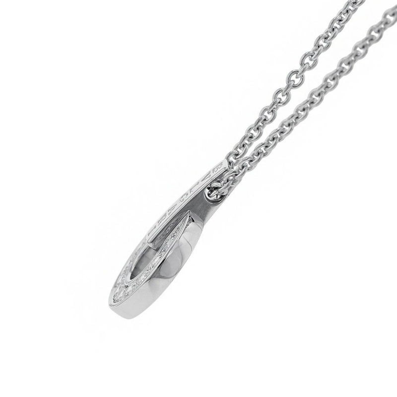 ブルガリ ネックレス ブルガリ ブルガリ オープンワーク ネックレス ダイヤ 0.37ct K18WG 357938 BVLGARI