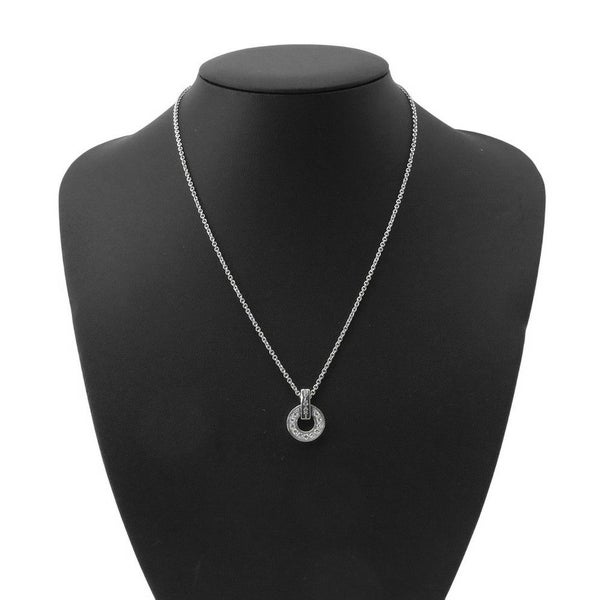 ブルガリ ネックレス ブルガリ ブルガリ オープンワーク ネックレス ダイヤ 0.37ct K18WG 357938 BVLGARI