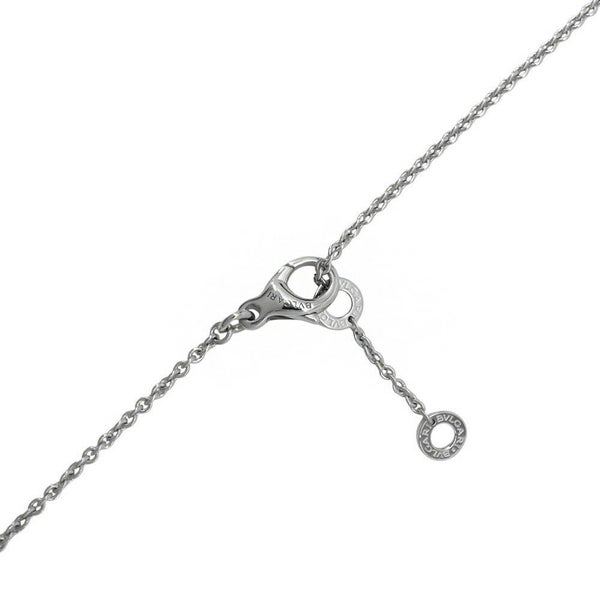 ブルガリ ネックレス ブルガリ ブルガリ オープンワーク ネックレス ダイヤ 0.37ct K18WG 357938 BVLGARI