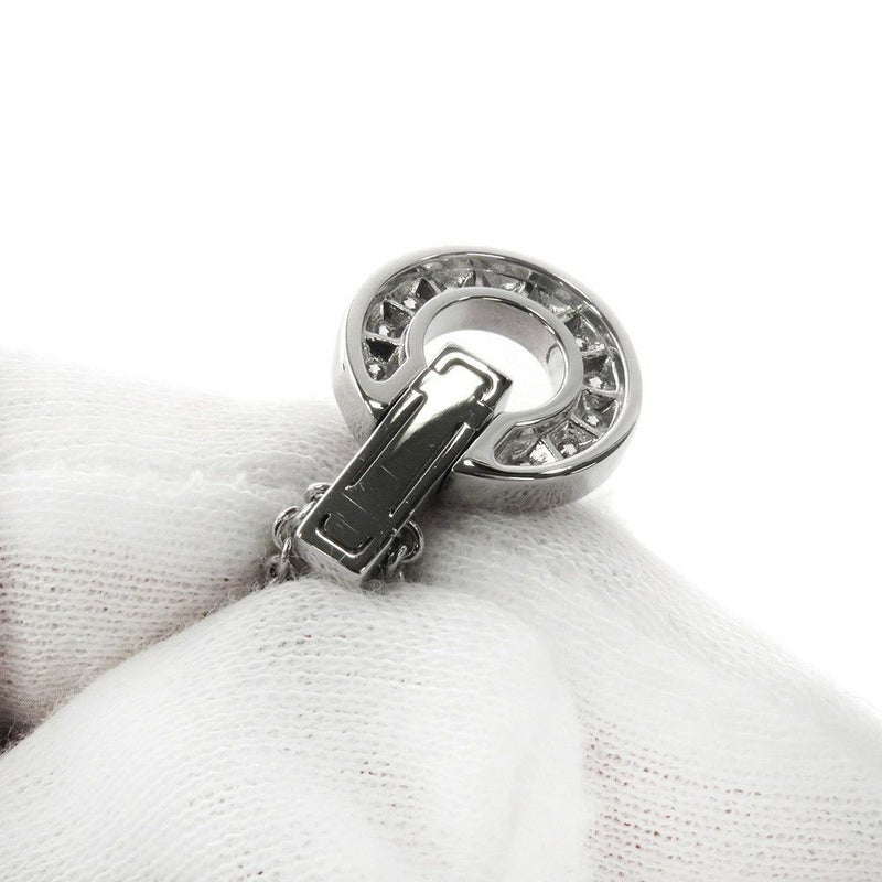 ブルガリ ネックレス ブルガリ ブルガリ オープンワーク ネックレス ダイヤ 0.37ct K18WG 357938 BVLGARI