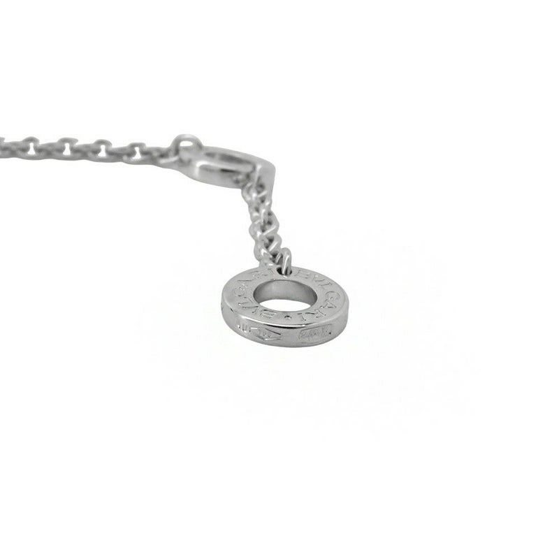 ブルガリ ネックレス ブルガリ ブルガリ オープンワーク ネックレス ダイヤ 0.37ct K18WG 357938 BVLGARI