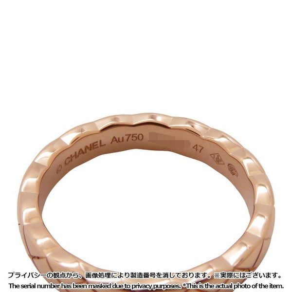 シャネル リング ココクラッシュ ミニ リング K18PG リングサイズ47 J11785 CHANEL 指輪 ジュエリー