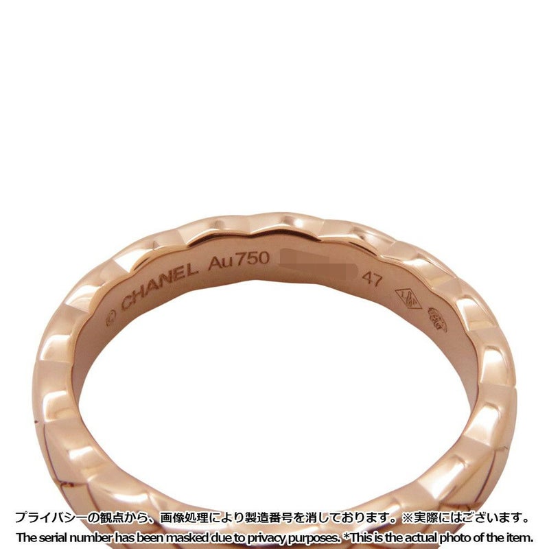 シャネル リング ココクラッシュ ミニ リング K18PG リングサイズ47 J11785 CHANEL 指輪 ジュエリー
