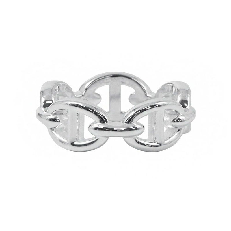 エルメス リング シェーヌダンクル アンシェネPM SV925シルバー リングサイズ52 HERMES ジュエリー