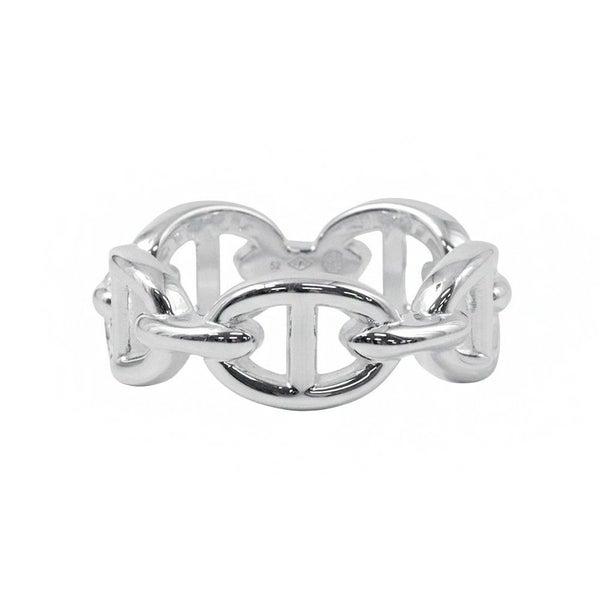 エルメス リング シェーヌダンクル アンシェネPM SV925シルバー リングサイズ52 HERMES ジュエリー