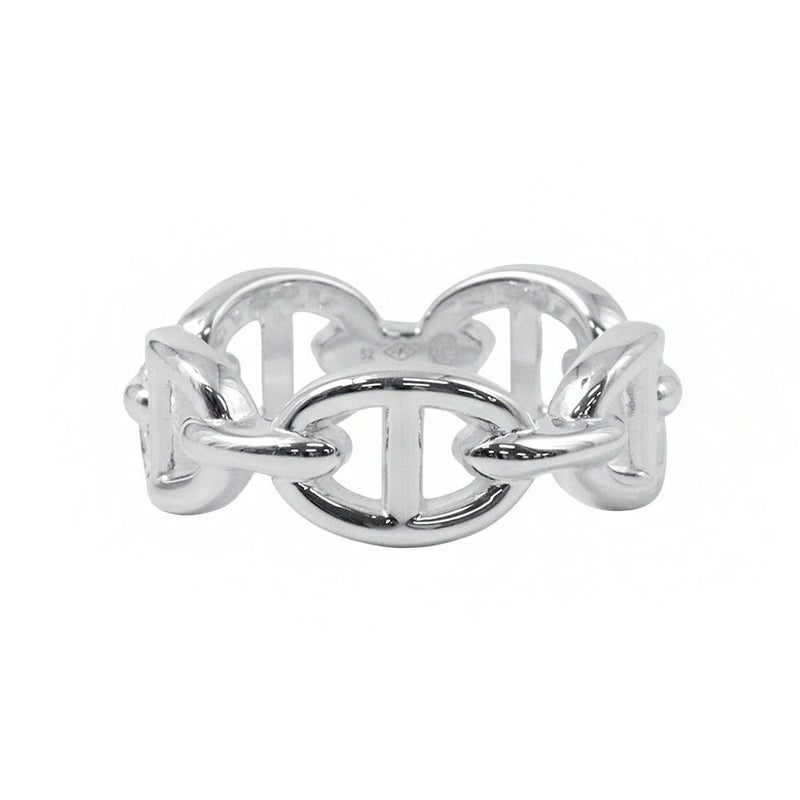 エルメス リング シェーヌダンクル アンシェネPM SV925シルバー リングサイズ52 HERMES ジュエリー