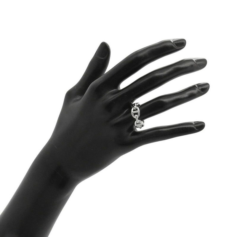 エルメス リング シェーヌダンクル アンシェネPM SV925シルバー リングサイズ52 HERMES ジュエリー