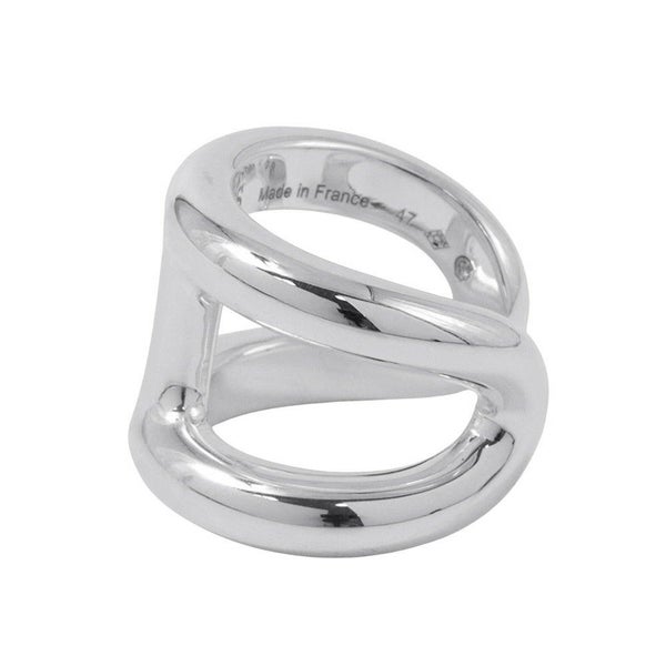 エルメス リング オスモズGM Osmose SV925シルバー リングサイズ47 HERMES ジュエリー 指輪