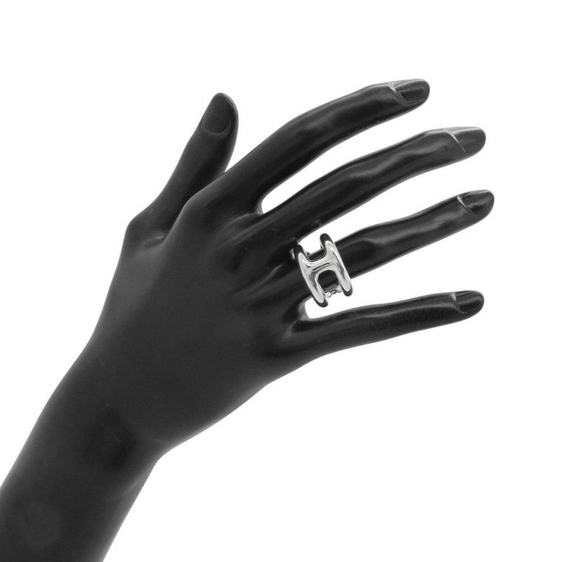 エルメス リング オスモズPM Osmose SV925シルバー リングサイズ50 HERMES ジュエリー 指輪