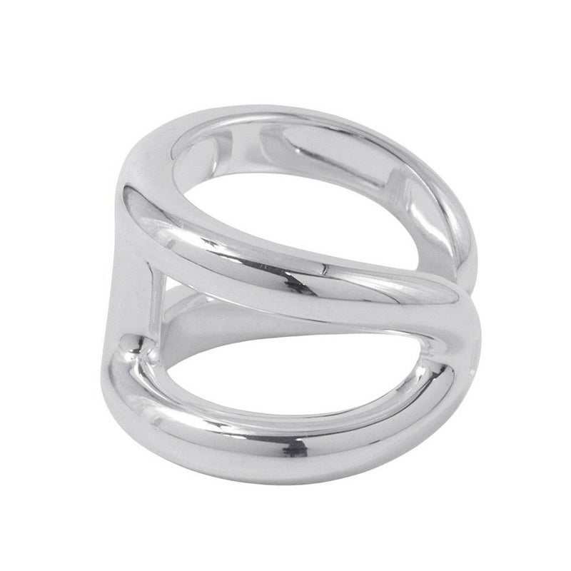 エルメス リング オスモズGM Osmose SV925シルバー リングサイズ55 HERMES ジュエリー 指輪