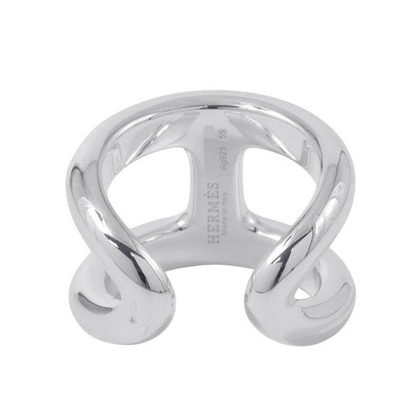 エルメス リング オスモズGM Osmose SV925シルバー リングサイズ55 HERMES ジュエリー 指輪