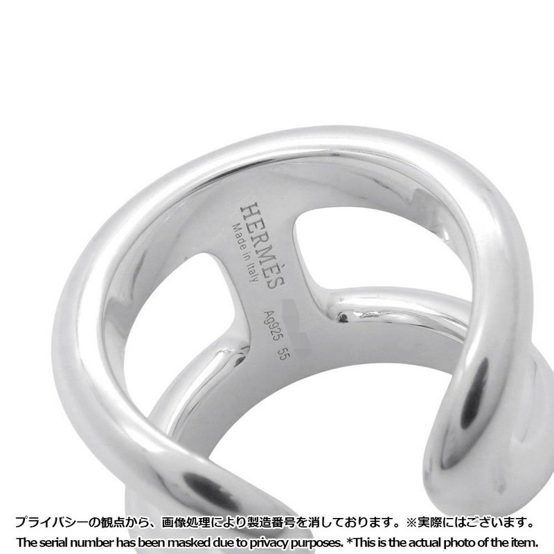 エルメス リング オスモズGM Osmose SV925シルバー リングサイズ55 HERMES ジュエリー 指輪