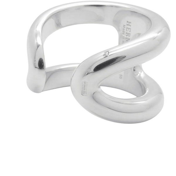 エルメス リング オスモズGM Osmose SV925シルバー リングサイズ55 HERMES ジュエリー 指輪