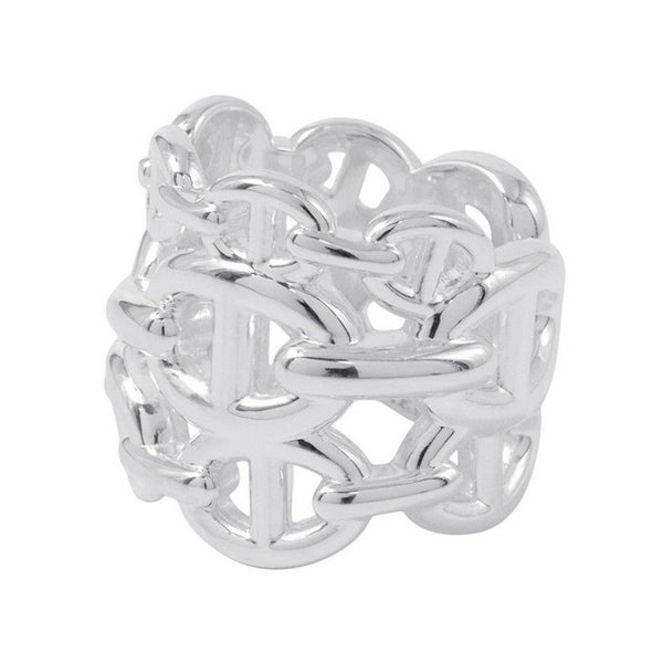 エルメス リング シェーヌダンクル アンシェネGM Enchainee SV925シルバー リングサイズ48 HERMES