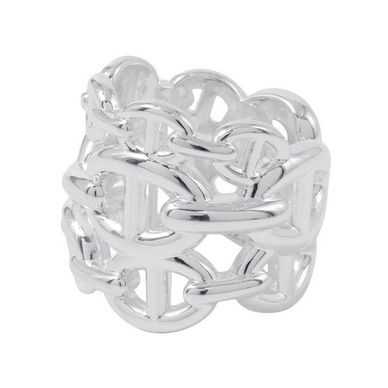 エルメス リング シェーヌダンクル アンシェネGM Enchainee SV925シルバー リングサイズ48 HERMES