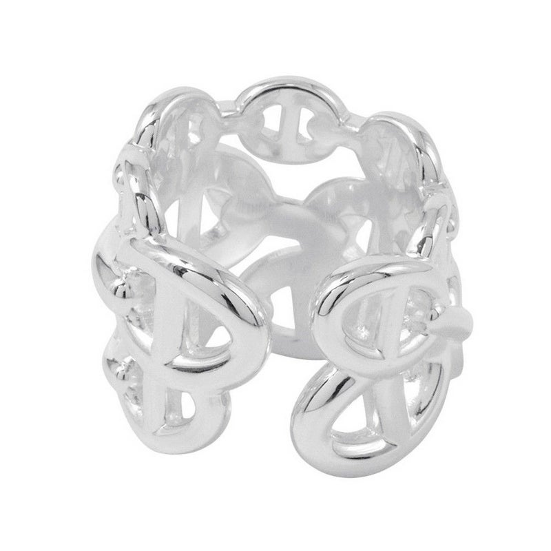 エルメス リング シェーヌダンクル アンシェネGM Enchainee SV925シルバー リングサイズ48 HERMES