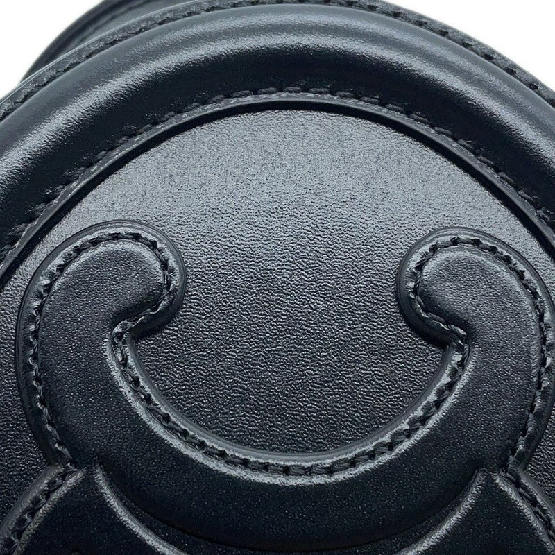 セリーヌ ショルダーバッグ オーバルパース キュイルトリオンフ 10I703DPQ CELINE バッグ 黒