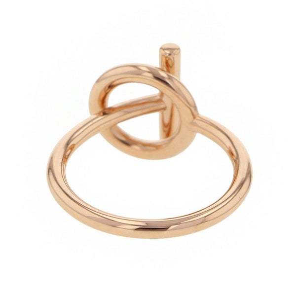 エルメス リング エシャペPM ダイヤモンド 10P 計0.07ct K18PGピンクゴールド リングサイズ54 HERMES ジュエリー