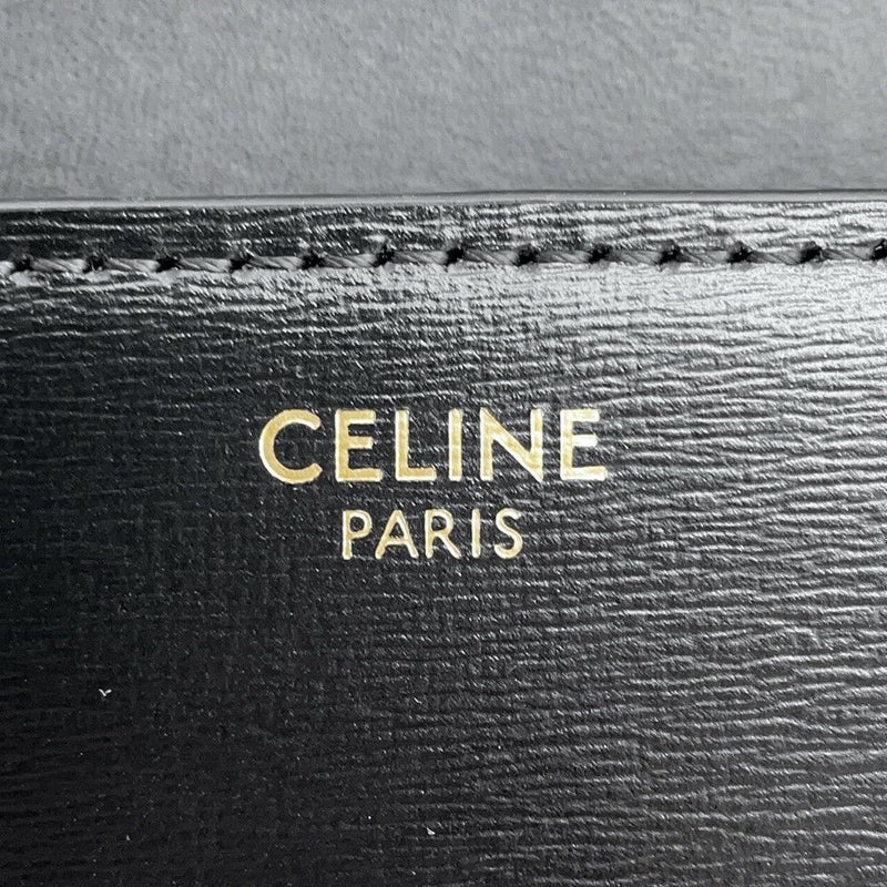 セリーヌ ショルダーバッグ トリオンフ Triomphe レザー 194143BF4.38NO CELINE バッグ ワンショルダーバッグ 黒