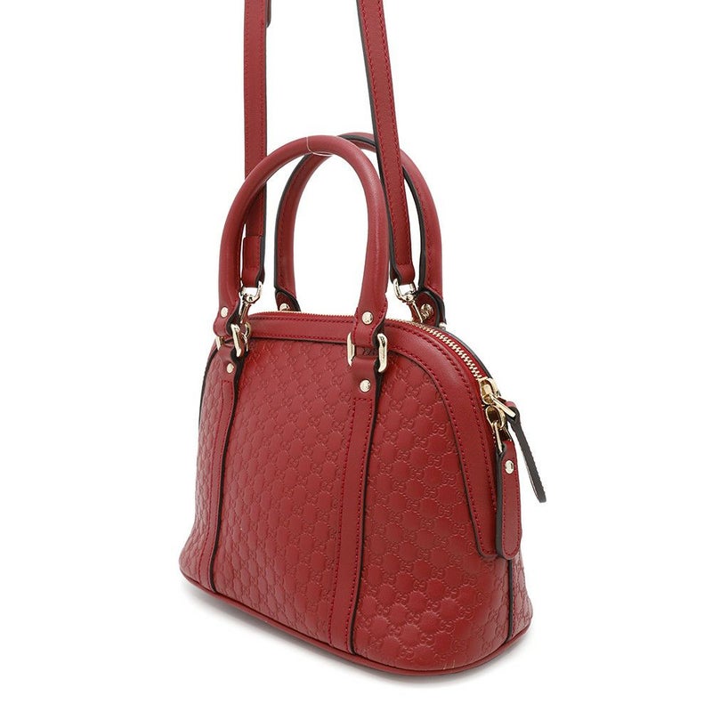 グッチ ハンドバッグ マイクログッチシマ 449654 GUCCI 2WAYショルダーバッグ GG柄 ピンク アウトレット品