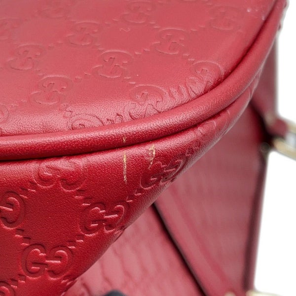 グッチ ハンドバッグ マイクログッチシマ 449654 GUCCI 2WAYショルダーバッグ GG柄 ピンク アウトレット品