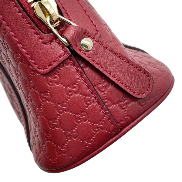 グッチ ハンドバッグ マイクログッチシマ 449654 GUCCI 2WAYショルダーバッグ GG柄 ピンク アウトレット品