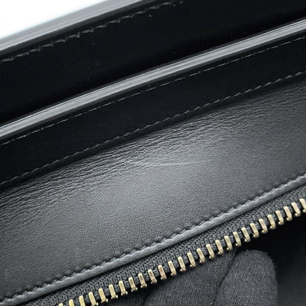 セリーヌ ハンドバッグ ラゲージ マイクロショッパー レザー CELINE バッグ 黒