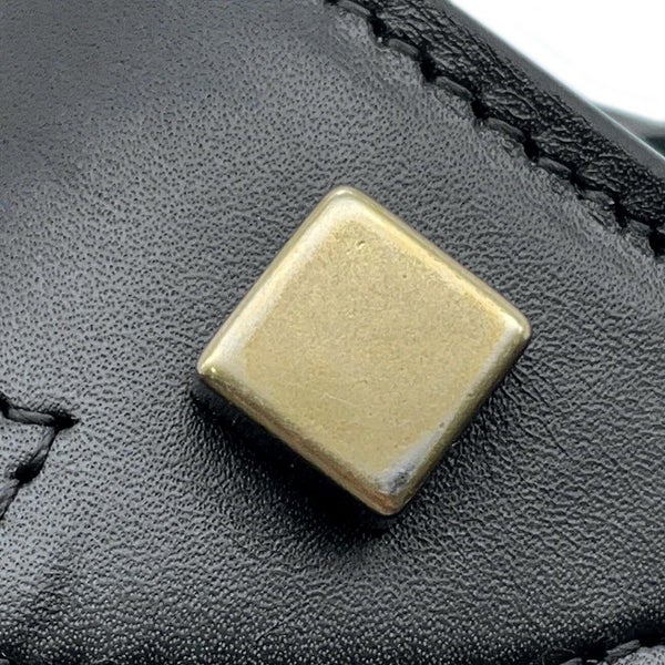 セリーヌ ハンドバッグ ラゲージ マイクロショッパー レザー CELINE バッグ 黒