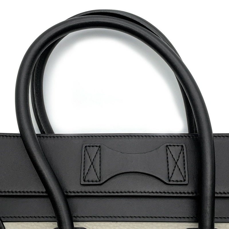 セリーヌ ハンドバッグ ラゲージ マイクロショッパー レザー CELINE バッグ 黒